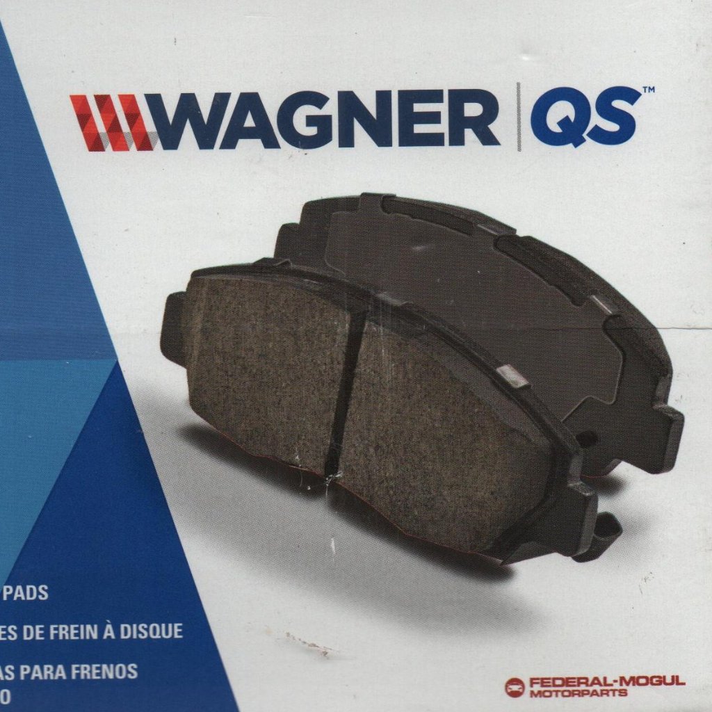 Wagner Qs Quickstop Zd1398 Ceramic Rear Disc Brake Pad Set New